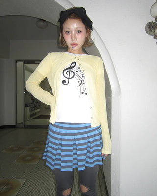 Shell Button Summer Cardigan