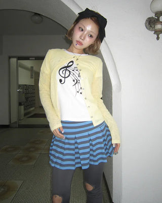 Shell Button Summer Cardigan