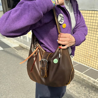 Vintage belt shoulder bag