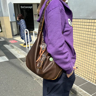 Vintage belt shoulder bag