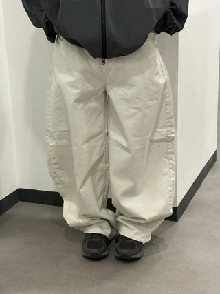 (Unisex) Studded Belt Wide Pants