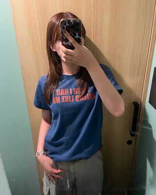 WISH Logo Cropped T-Shirt