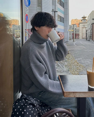 (Unisex) Turtleneck Knit