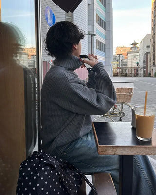 (Unisex) Turtleneck Knit