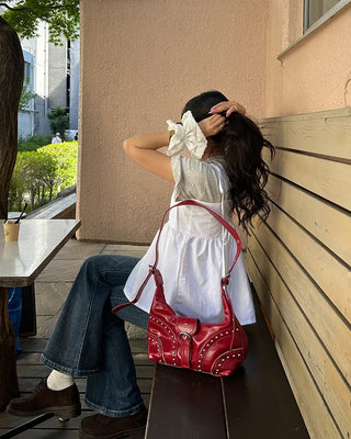 Punching Lace Big Scrunchie