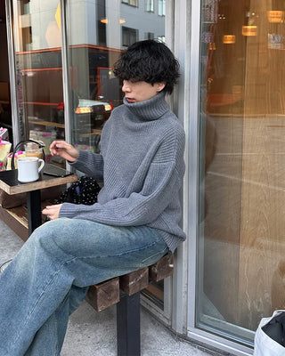 (Unisex) Turtleneck Knit