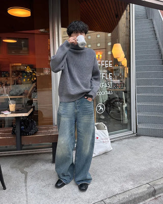 (Unisex) Turtleneck Knit