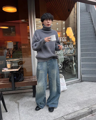 (Unisex) Turtleneck Knit