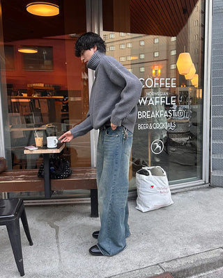 (Unisex) Turtleneck Knit
