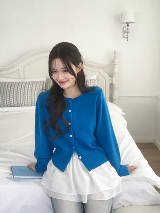 Daily knit cardigan