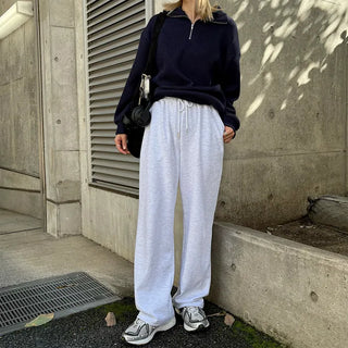 Unisex Basic Half-Zip Knit