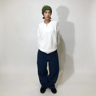 (ORIGINAL) Loose Fit Denim Pants
