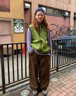 Basic wide cotton pants