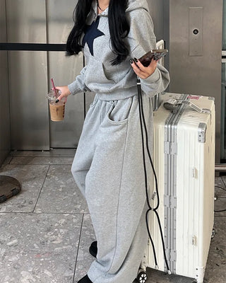 Belt loop waist sweat jogger pants