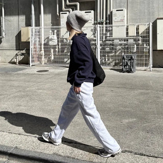 Unisex Daily Straight Pants
