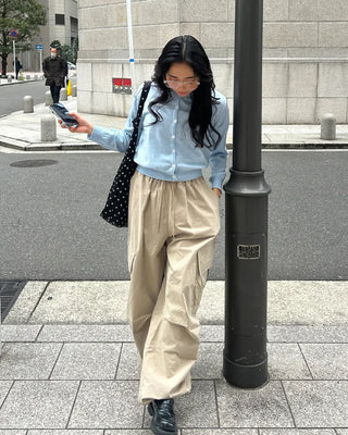 Polka Dot Tote Shoulder Bag