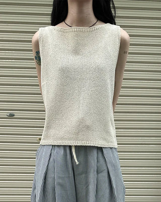 Simple knit vest