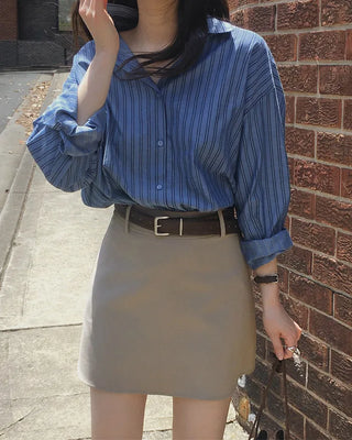 Clean Fit Mini Skirt
