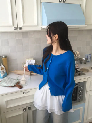 Daily knit cardigan