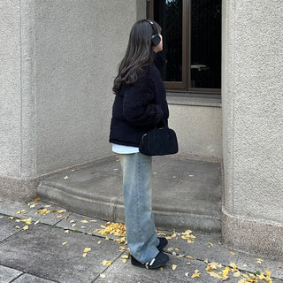 Basic Corduroy Short Jumper