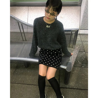 Alpaca Round Knit