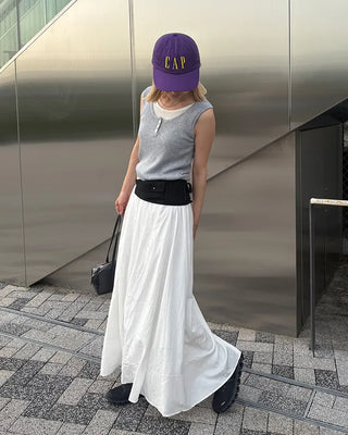 Double pocket belt waist pouch