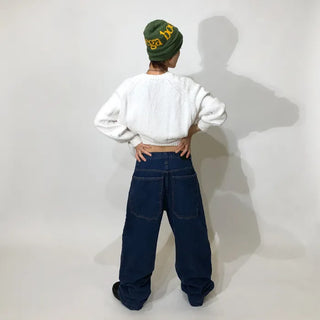 (ORIGINAL) Loose Fit Denim Pants