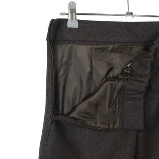 Wool long skirt
