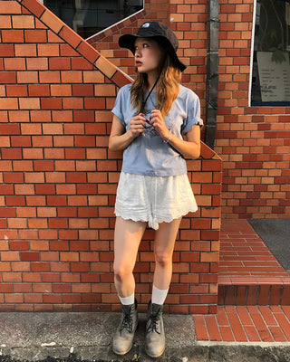 Horse & King Shadow Cropped Half T-Shirt