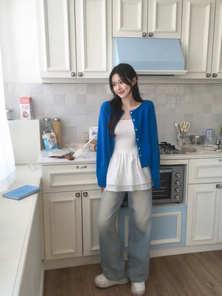 Daily knit cardigan