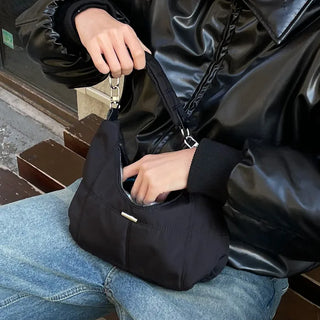 Silverpoint Nylon Shoulder Bag