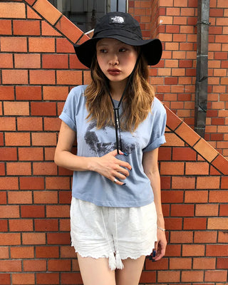 Horse & King Shadow Cropped Half T-Shirt