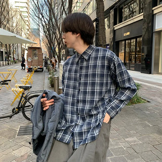 Check pattern shirt