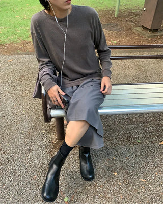 Round Chelsea Boots