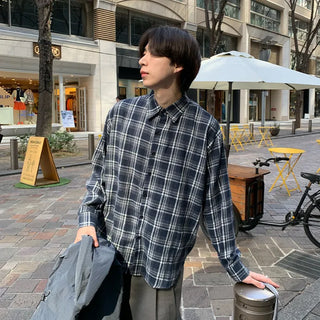 Check pattern shirt