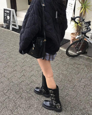 Buckle Point Long Boots
