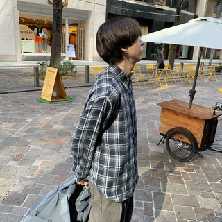 Check pattern shirt