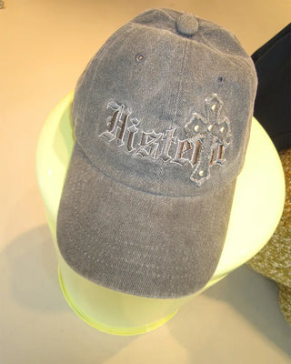 Old English Cross Patch Cap
