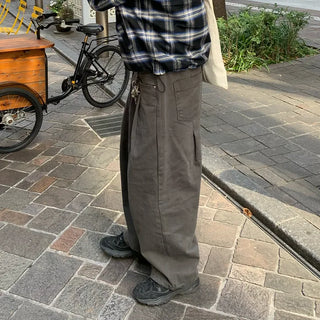 (Unisex) Pintuck Balloon Fit Pants