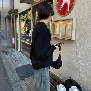 (Unisex) Simple Round Knit
