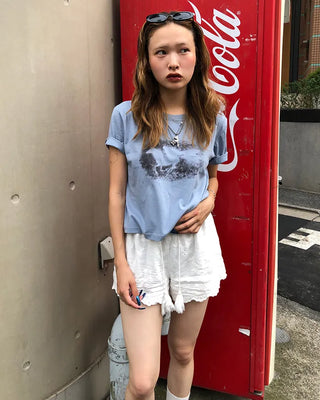 Horse & King Shadow Cropped Half T-Shirt