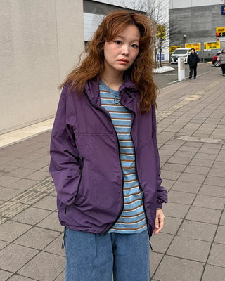 Pocket Hooded Windbreaker
