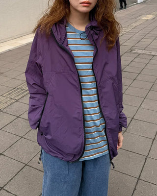 Pocket Hooded Windbreaker