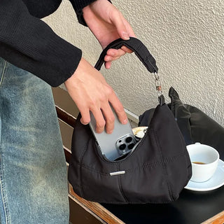 Silverpoint Nylon Shoulder Bag