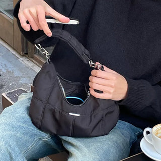 Silverpoint Nylon Shoulder Bag