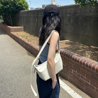 Two-tone striped sleeveless top