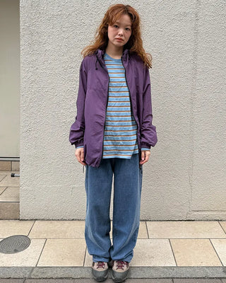 Pintuck Wide Denim Pants
