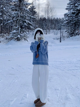 Button-up knit balaclava