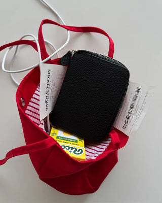 Round Zip Compact Wallet