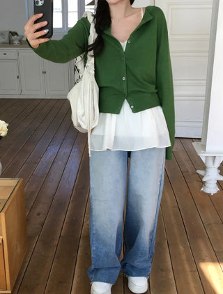 Shirring Leather Shoulder Bag/Crossbody Bag